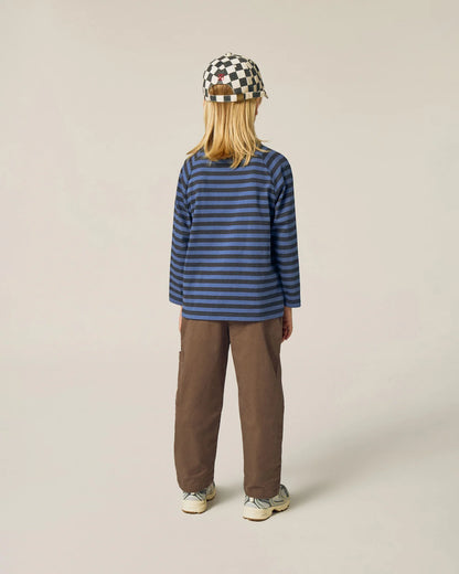Blue and Grey Stripes T-Shirt