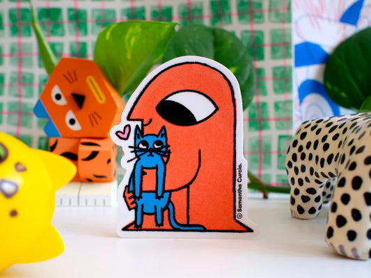 Purry Pal - vinyl sticker