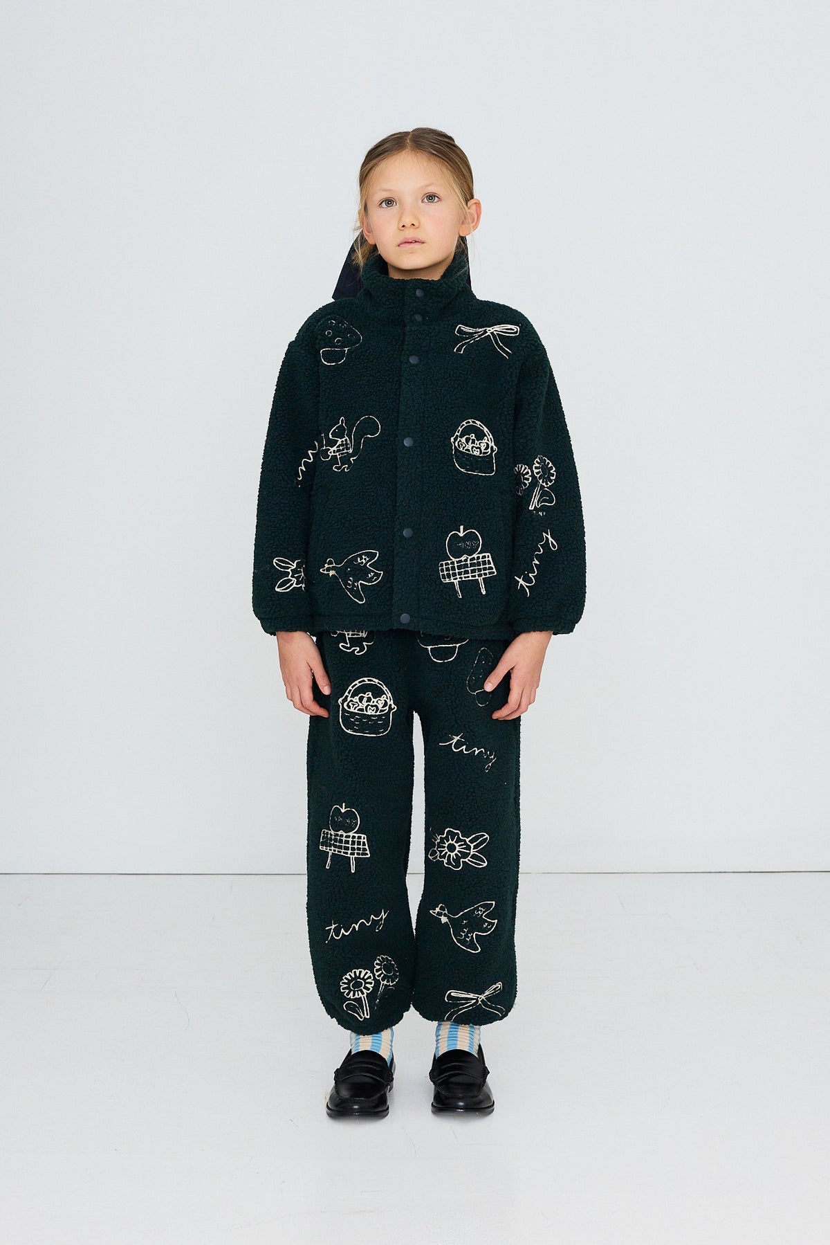 Tiny Apples Sherpa Jacket