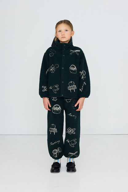 Tiny Apples Sherpa Jacket
