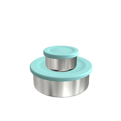Stainless steel snack pots | mint