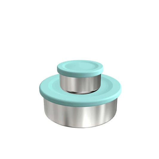 Stainless steel snack pots | mint