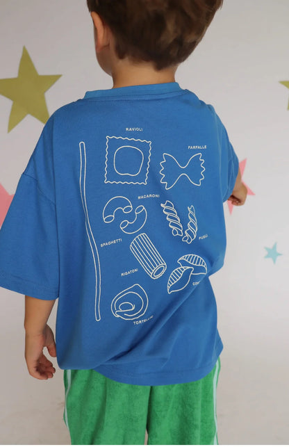 Pasta tee | sea blue