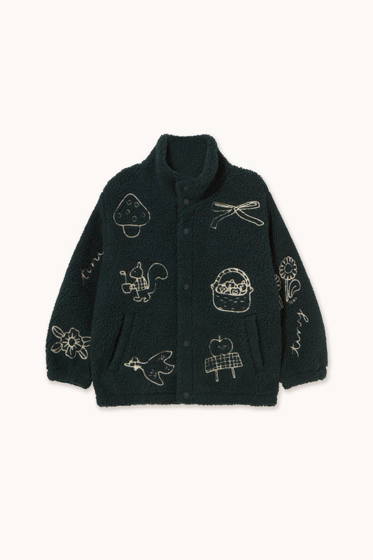 Tiny Apples Sherpa Jacket