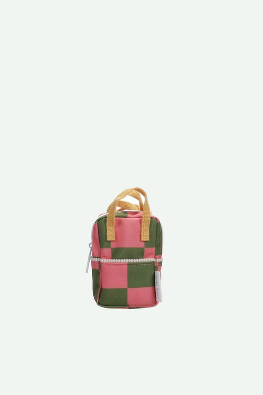 backpack mini | lemon tree | checker board