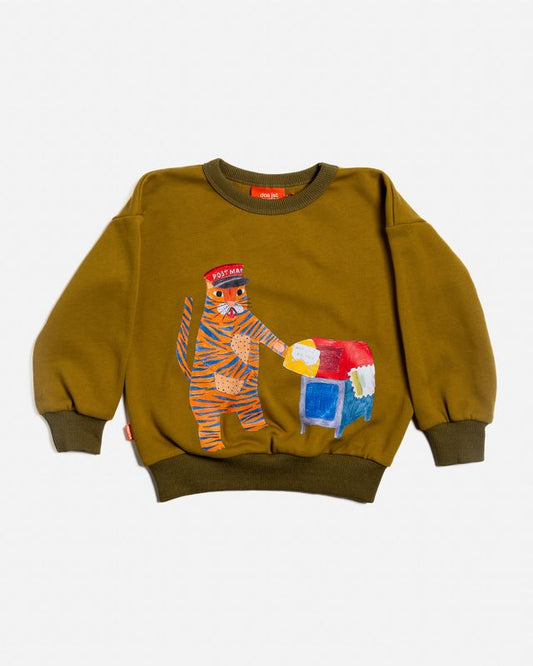 French Terry Pullover | Tiger the Postie
