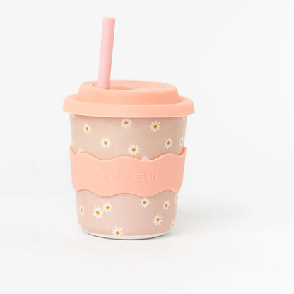 Pink Daisy Kids Keep Cup | 8 oz