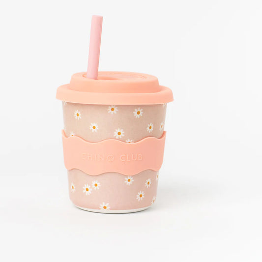 Pink Daisy Kids Keep Cup | 8 oz