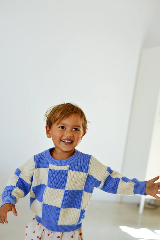 Sunday knit | blue
