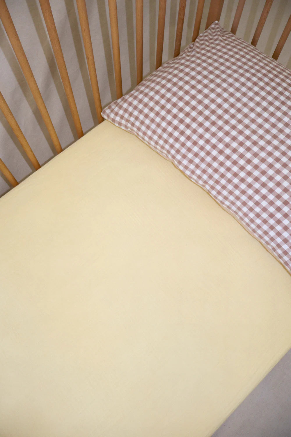 Baby Muslin Cot Sheet | Butter