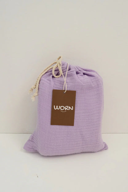 Baby Muslin Cot Sheet | Lavender