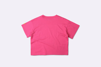 Base tee | pop pink
