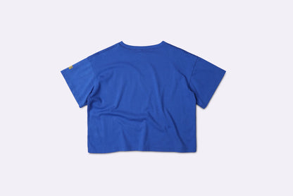 Base tee | indigo blue