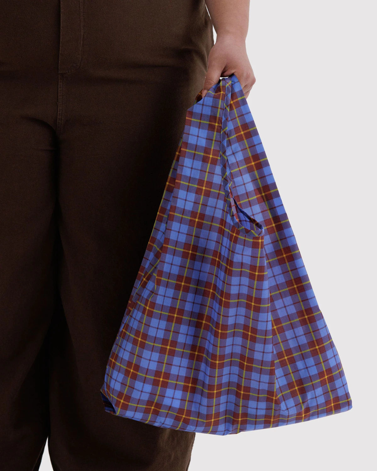 Standard Baggu | blue tartan