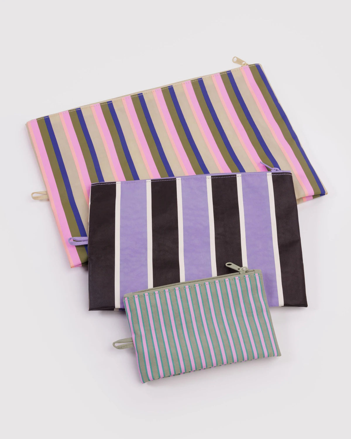 Go Pouch Set | candy shop stripes