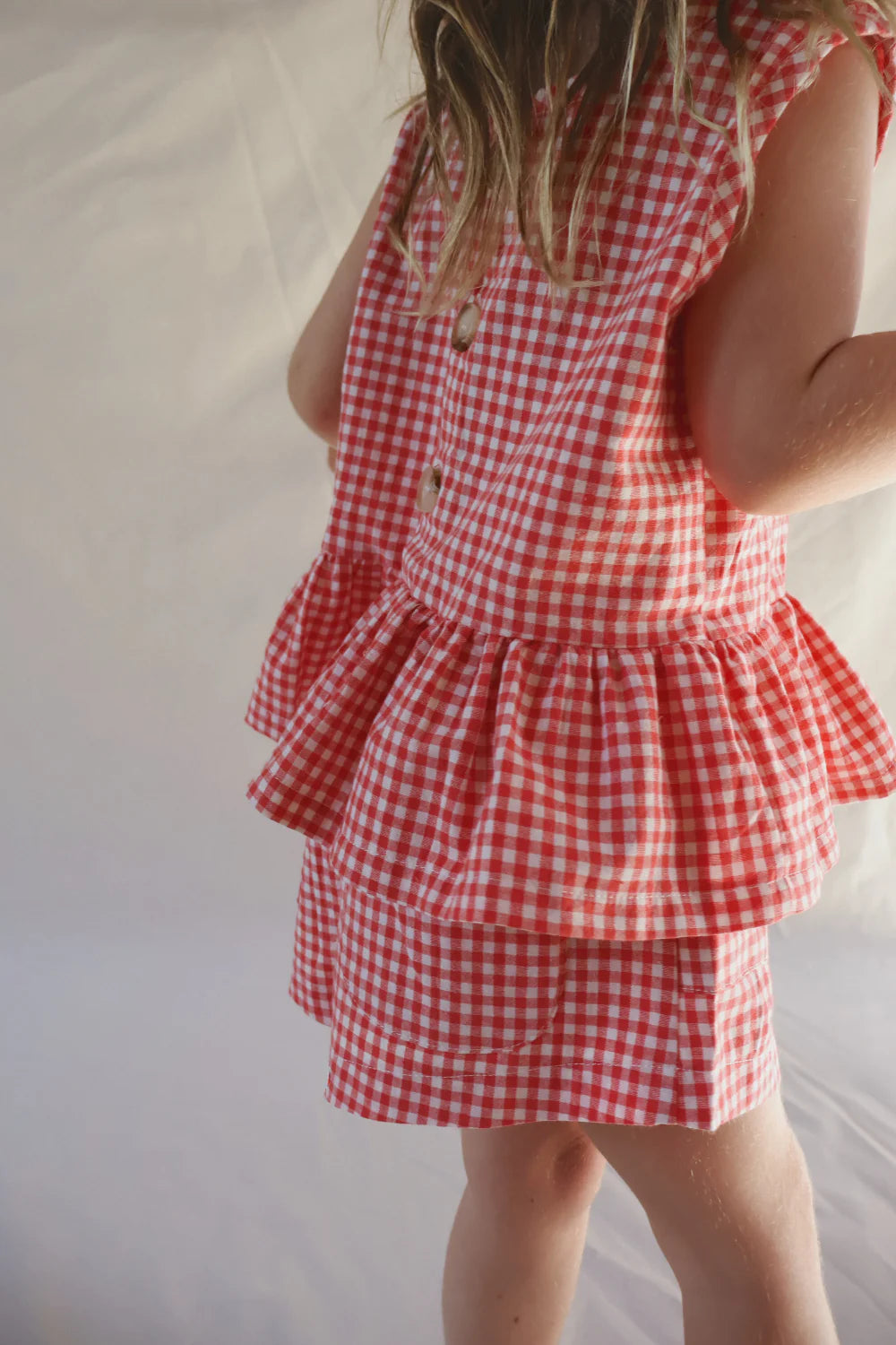 Checky swing top | chilli