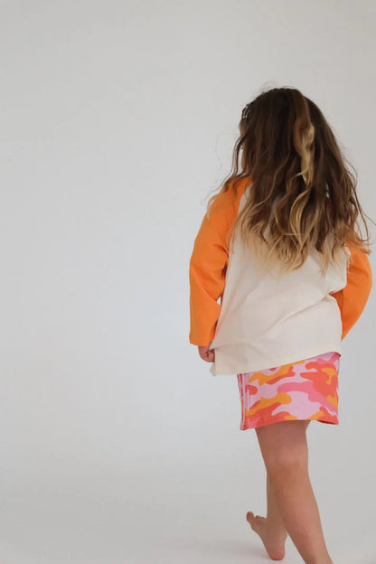 Camo skirt | Pink