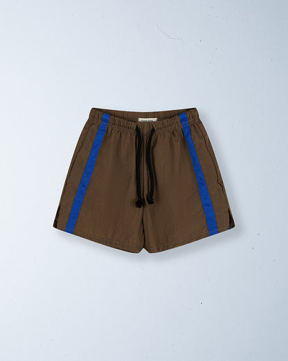 Twin stripe swim short | river
