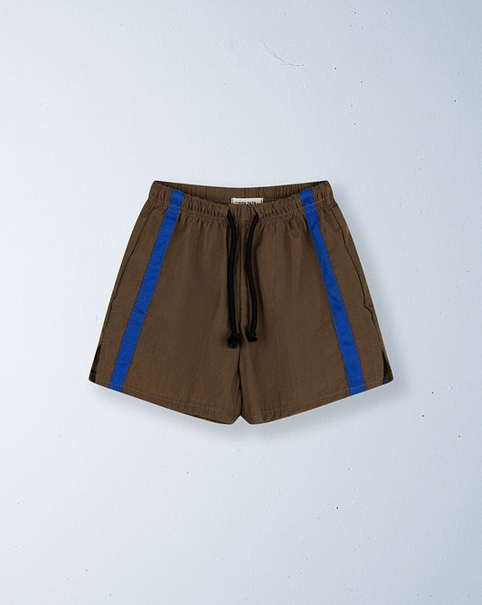 Twin stripe swim short | river