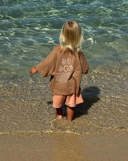 Tiki terry short | ginger