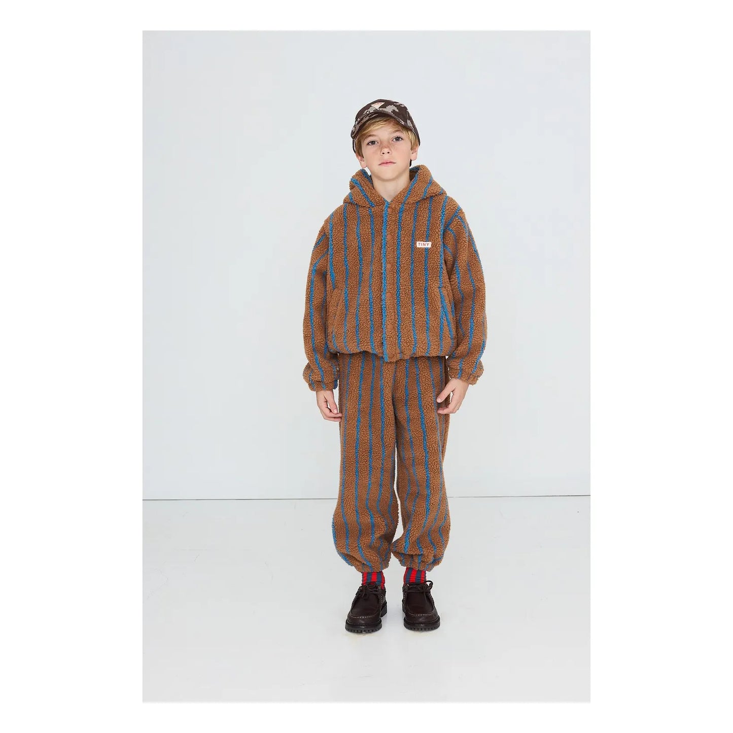 Lines Sherpa Hoodie