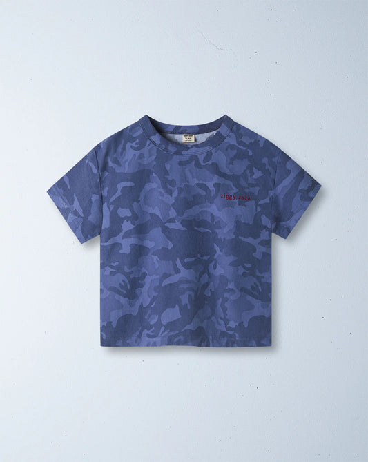 Troop camo tee | blue