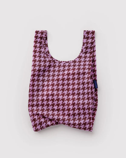 Baby Baggu | pink houndstooth