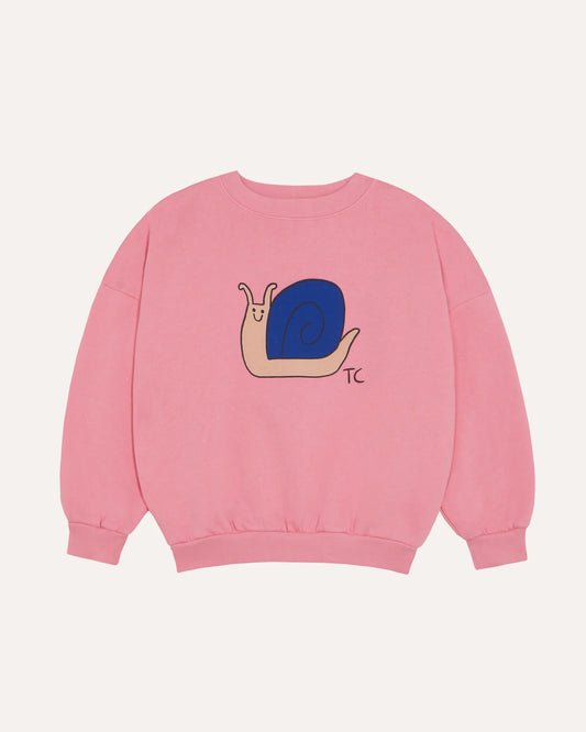 Snail Pink Sweatshirt
