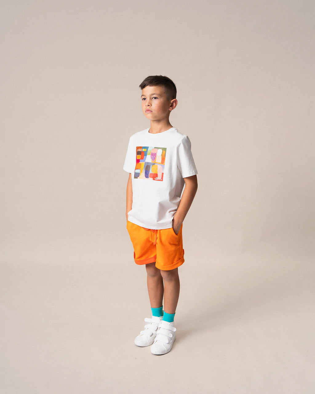 shorts | blood orange
