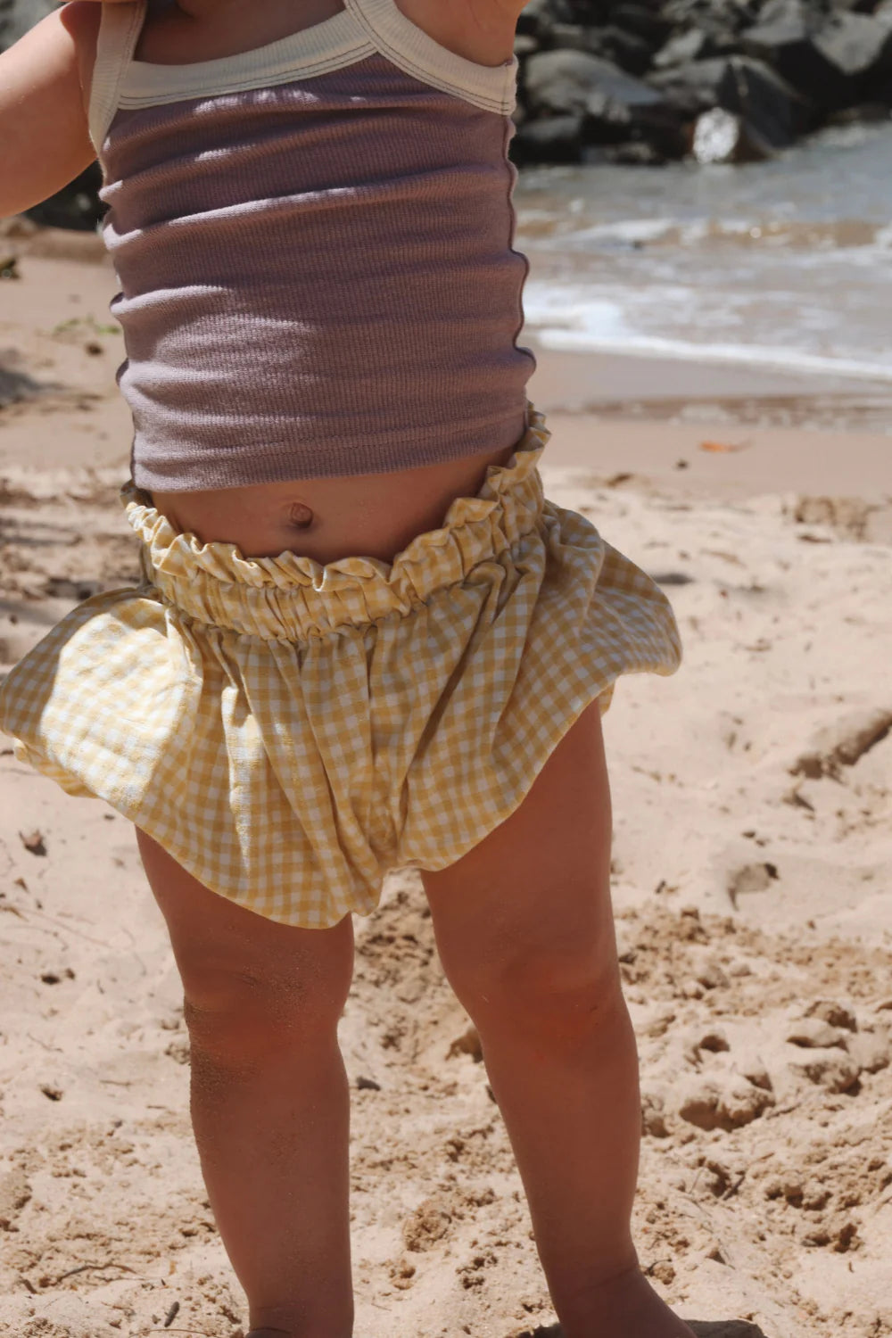 Duo ribbed singlet | lavender