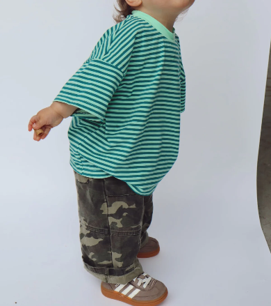 Cool Mint Stripe Tee