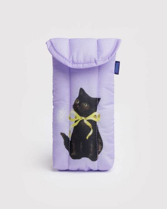 Puffy glasses sleeve | fancy cats