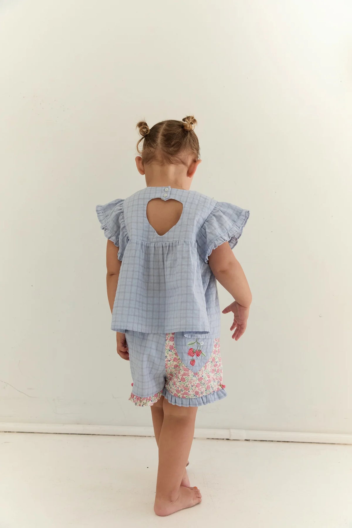 Daisy Blouse | Sky Check