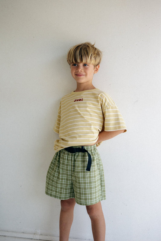 Banjo Short | green check