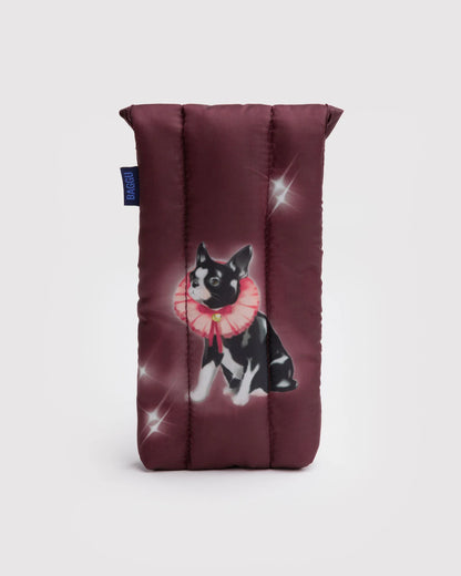 Puffy glasses sleeve | fancy dogs