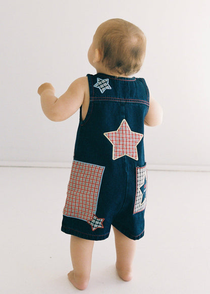 Franky Romper | indigo