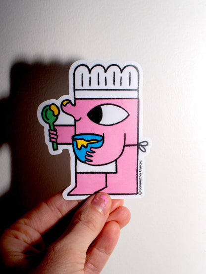 Cheffy- vinyl sticker