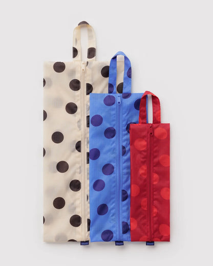 3D Zip Set | Polka Dot