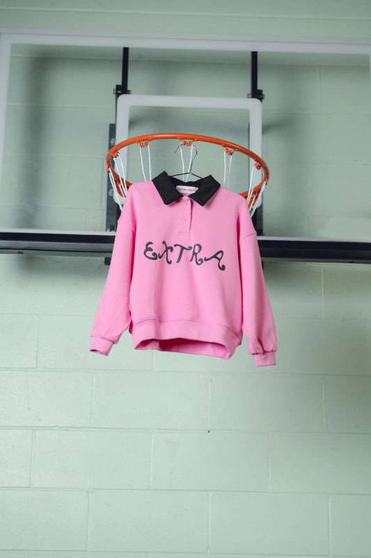 Collared Fleece Crewneck