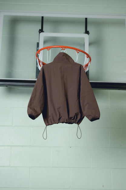 Funnel half zip jacket
