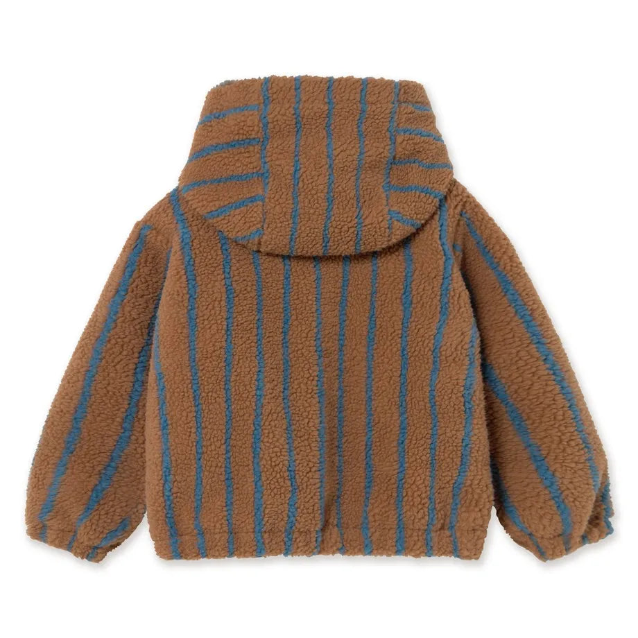 Lines Sherpa Hoodie