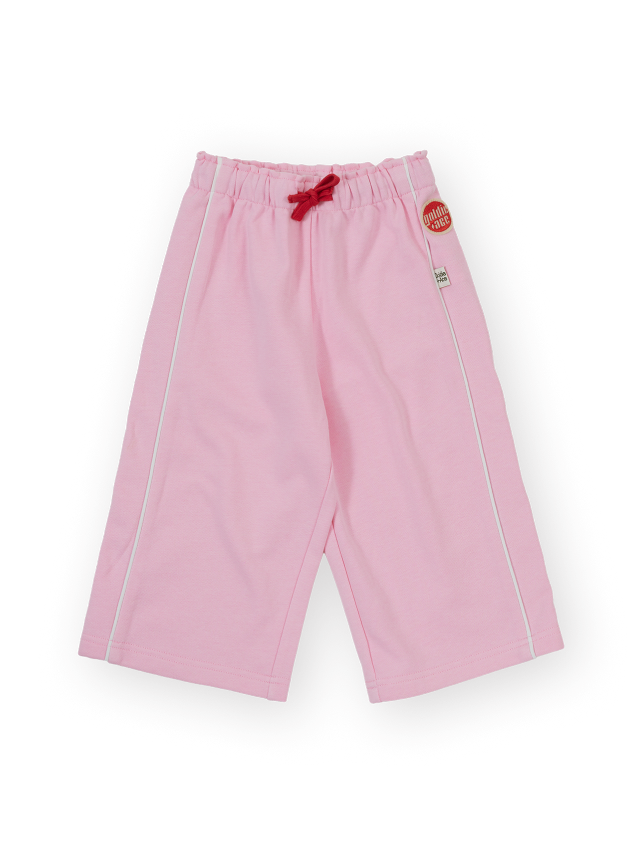 Wide Leg Piped Sweatpants