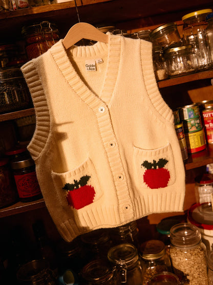 Apple Pocket Knit Vest