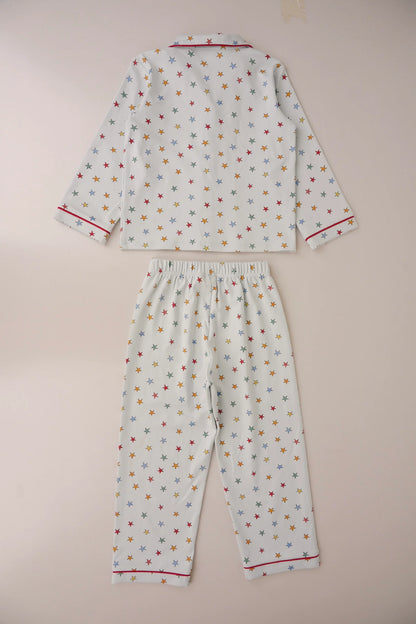 Retro Star Two Piece Long Sleeve Set