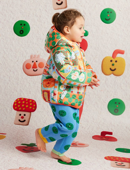 Pocket Patch Reversible Kids Puffer Jacket