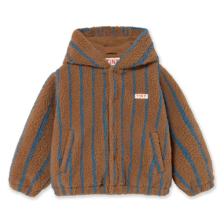 Lines Sherpa Hoodie