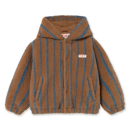 Lines Sherpa Hoodie