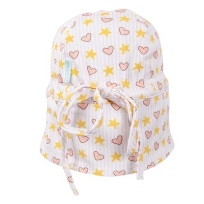 Love and Stars Flap Cap