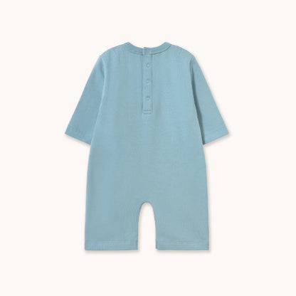 Tulip & Daisy Graphic One-Piece | denim blue