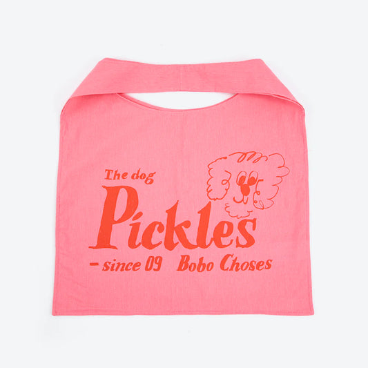 Pickles the dog tote bag